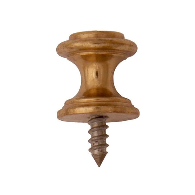 Decoratieve handgreep messing Ø 12mm