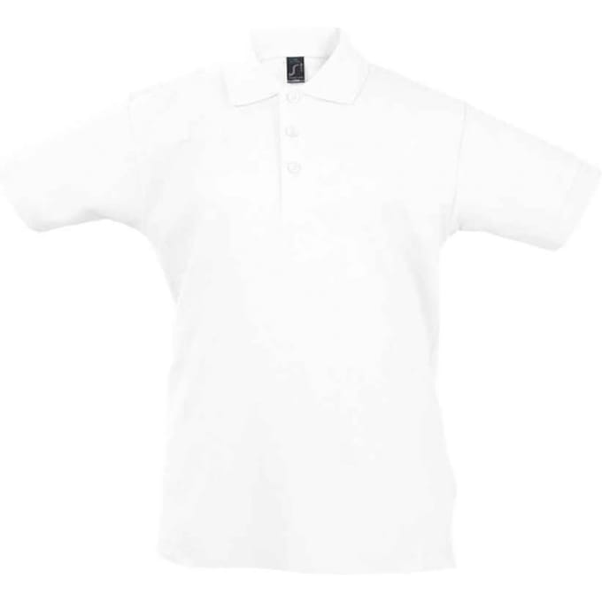 SOLS Kinder/Kids Summer II poloshirt (Wit)