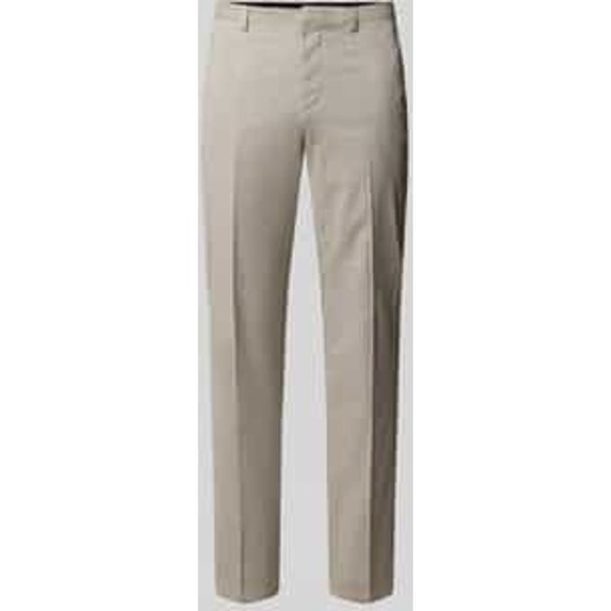 extra slim fit pantalon van mix van viscose en scheerwol model 'HESTEN253X'