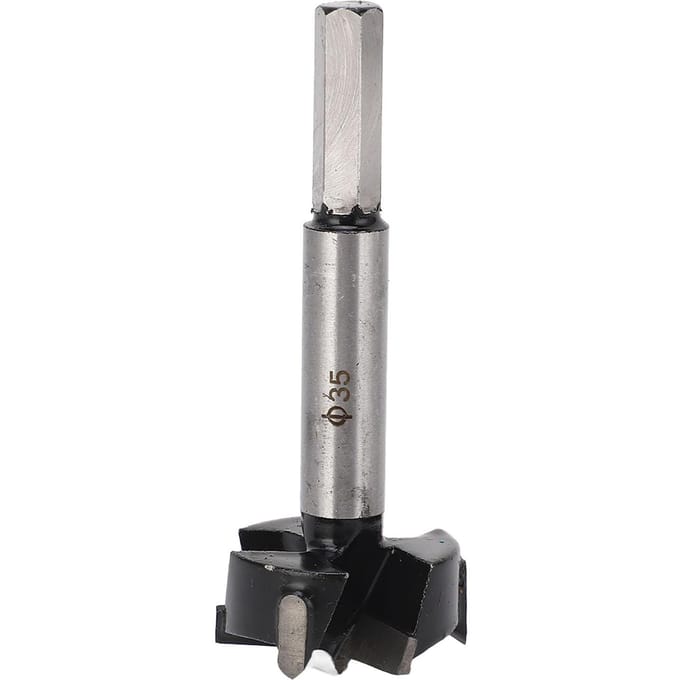 35mm Scharnier Boor 3 Snijvlakken Gesoldeerd Carbide Sneden Efficiënte Forstner Boor voor Meubels