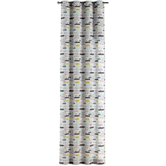 Gordijn met oogjes Yellow Tipi Magic Collection