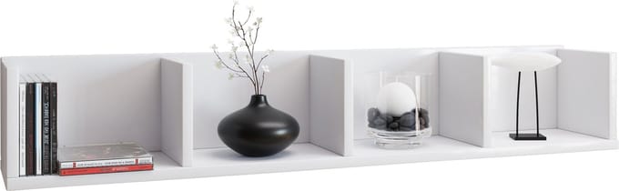 Houten wandplank Hangende plank Wandplank Plank Honsa