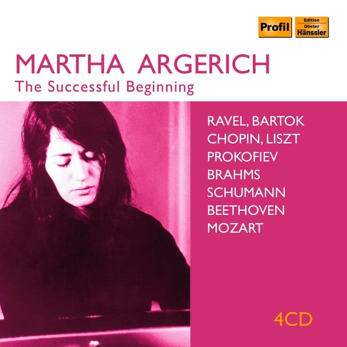 Martha Argerich - Brahms: The Successful Beginning (4 CD)