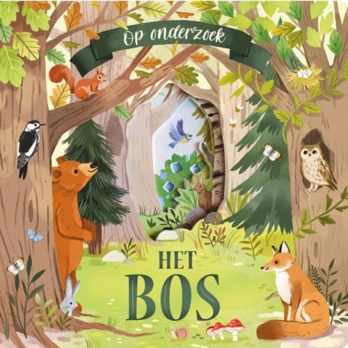 Op onderzoek - Het bos Kartonboekjes