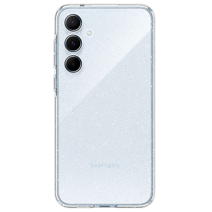 Spigen Liquid Crystal Backcover voor de Samsung Galaxy A55 - Glitter Crystal Quartz