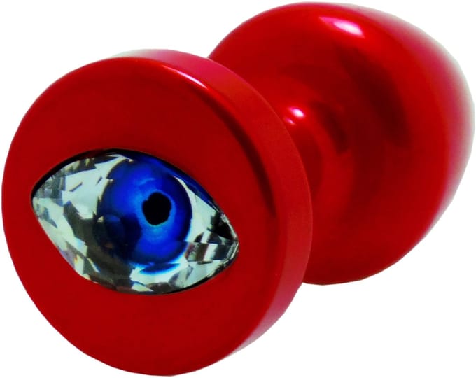 Diogol - Anni R Butt Plug Oog Rood Crystal Rood 30 mm