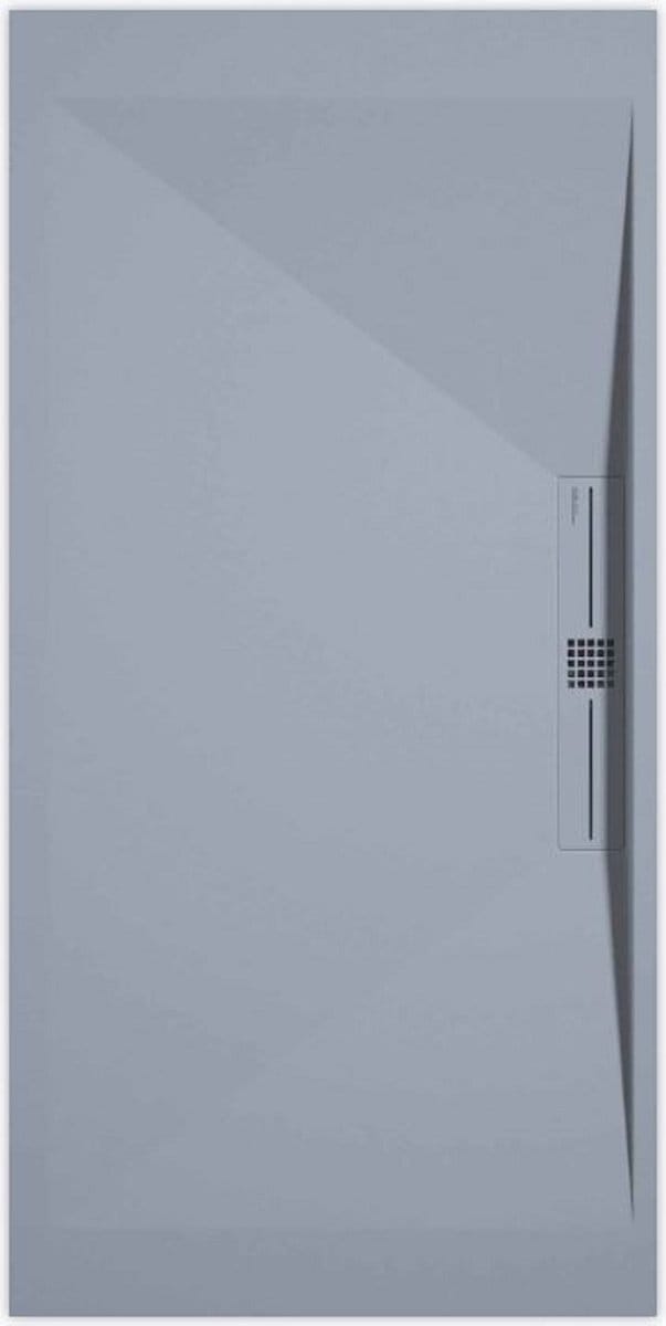 Sanifun douchebak Stone Side Gray Smooth 900 x 700 P