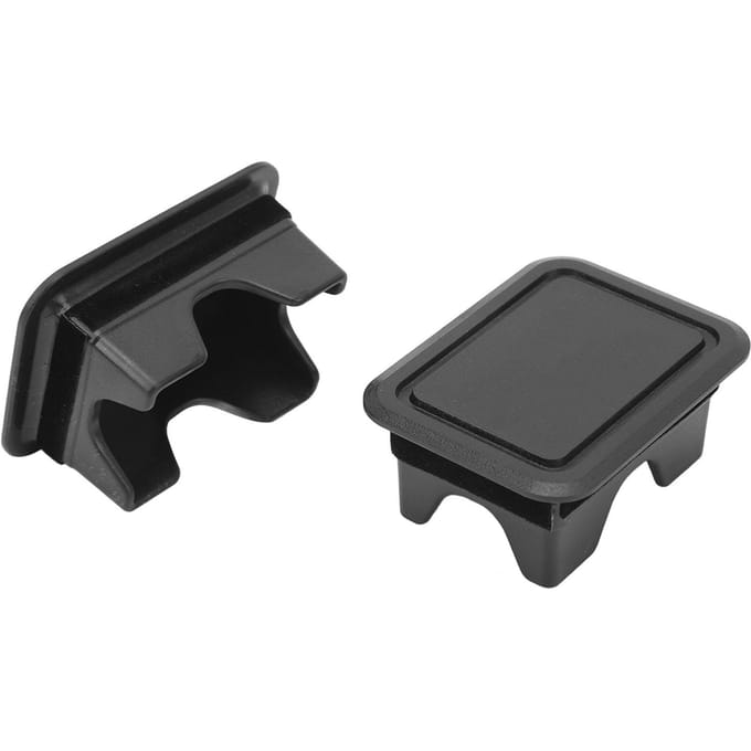 2 STUKS Laadbakgat Afdekking Verouderingsbestendig ABS Nauwkeurige Pasvorm Laadbakrand Gatdop voor 1500 2500 2019 tot 2023 gray