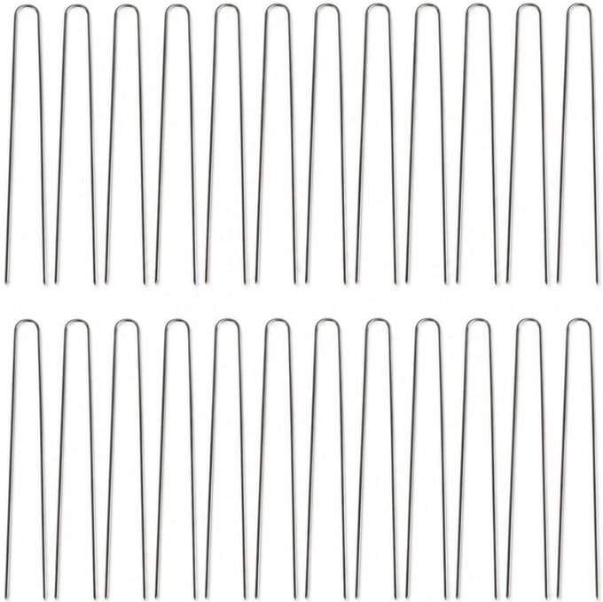 Dijk Natural Collections Steekkrammen klemmen - 30x - 8 cm - patentkrammen