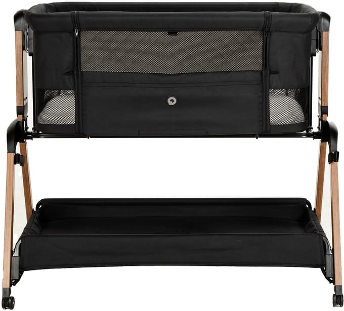 Qute Co-Sleeper Q-Breez Plus Woody Zwart