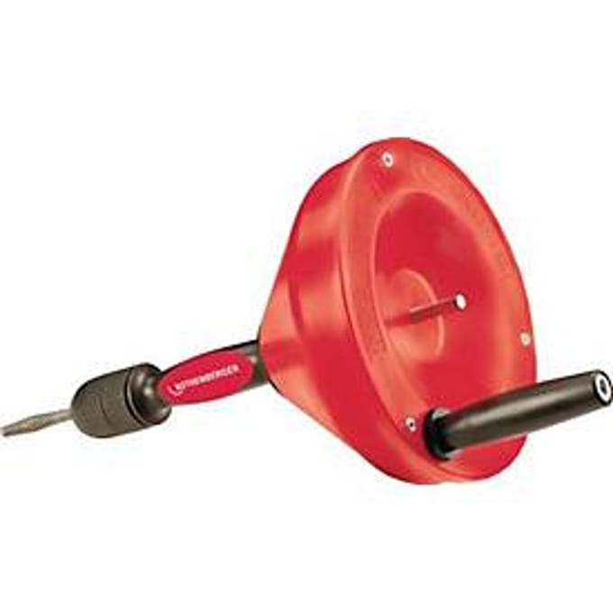 Hand-/elektrisch buisreinigingsapparaat ROSPI® H+E Plus Spiral-L.4,5m
