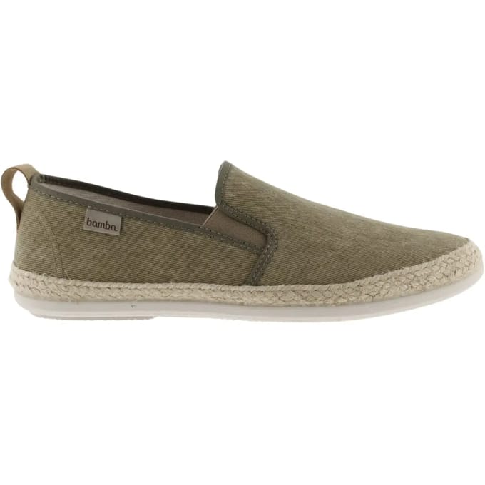 Elastische canvas trainers Victoria André