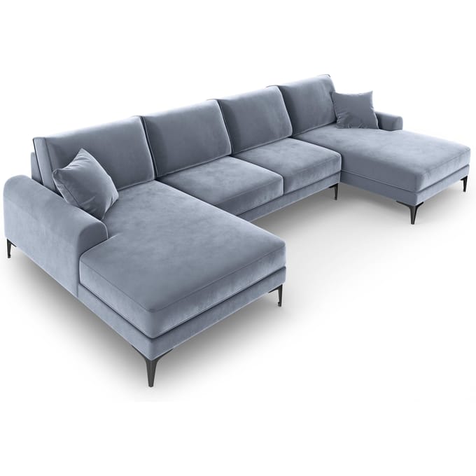 5-zitshoekbank Madara velvet | Mazzini Sofas