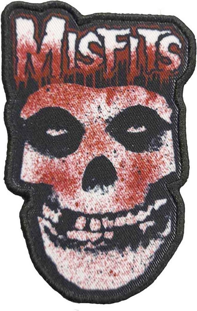Misfits - Blood Drip Skull Patch - Multicolours