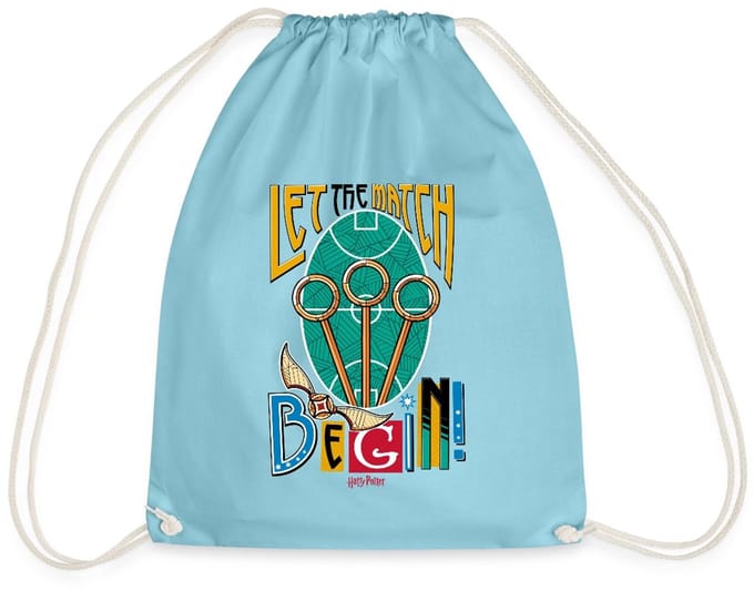 Harry Potter Let The Match Begin Quidditch Gymtas