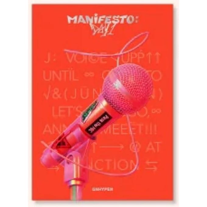 Album ENHYPEN Manifest DAG 1 Ver.J