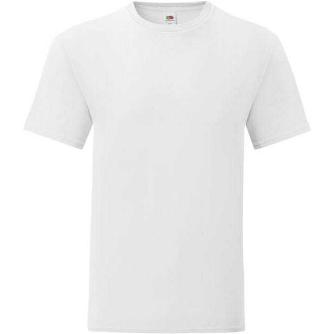 Fruit of the Loom Heren Iconisch 150 T-Shirt (Wit)