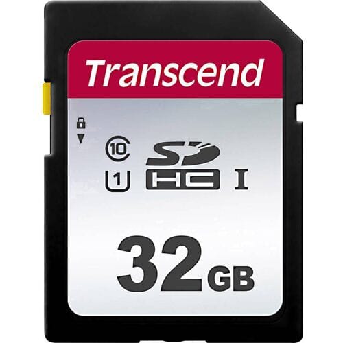 Transcend 300S - Flashgeheugenkaart - 32 GB - UHS-I U1 / Class10 - SDHC UHS-I