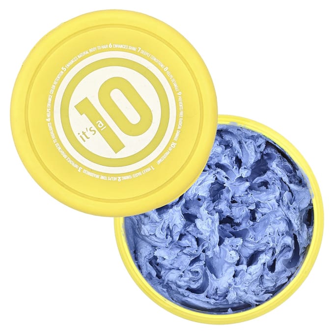 C'est un 10, Masque Capillaire Argile Miracle, Pour Blondes, 8 fl oz (240ml) yellow
