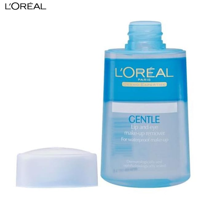 L'Oreal Paris Gentle Lip Eye Makeup Remover 125 ml. 125 ml. blue