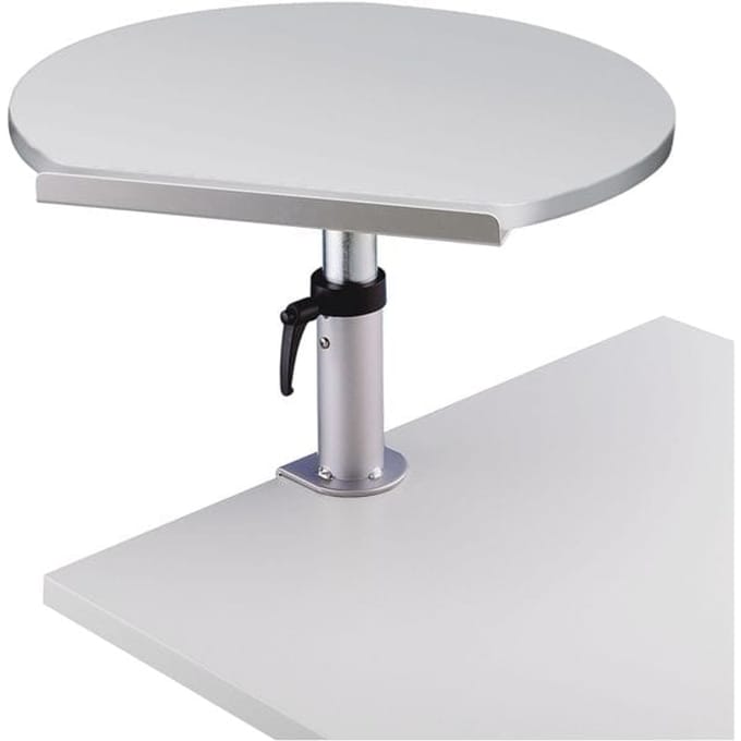 MAUL Tafel - tafelklem- grijs - metaal - 1 stuk - 56.5 x 60 x 50 cm