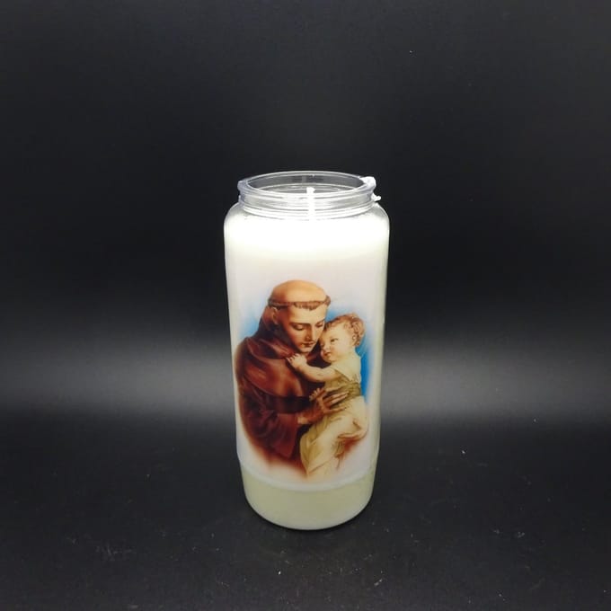 Noveenkaars Heilige Man 002 - 6 dagen brander (5 stuks)