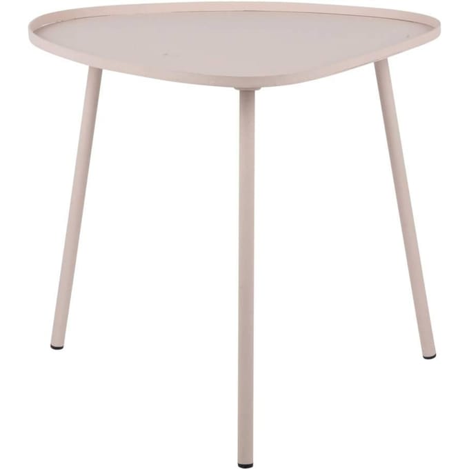 Leitmotiv Bijzettafel Boaz - Grijs - 44x44x43cm - Modern
