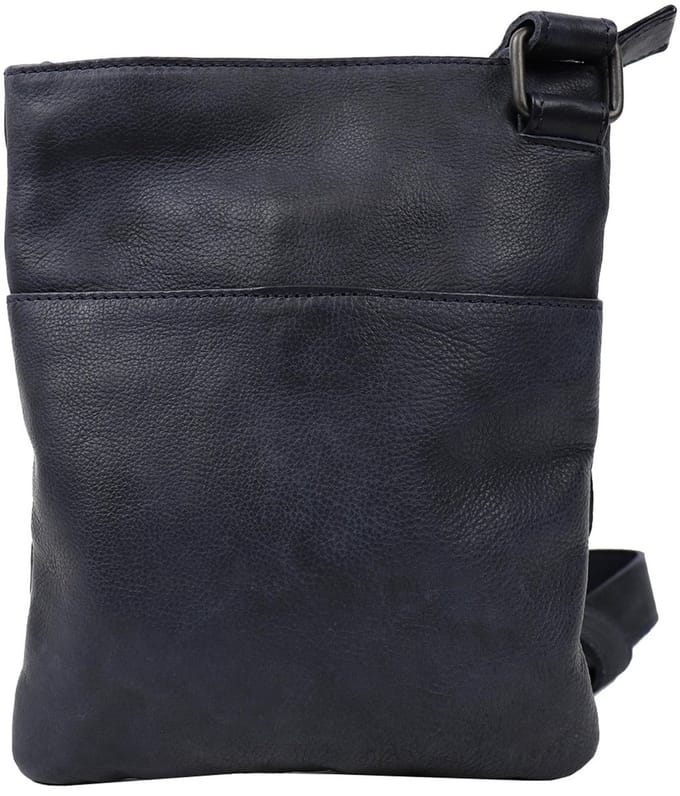 Bear Design Doris Flat Crossbodytas / Schoudertasje - Navy Blauw