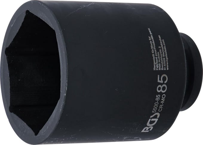 Diepe Kruiskop Slagsleutel voor Momentsleutels 25 mm (1")