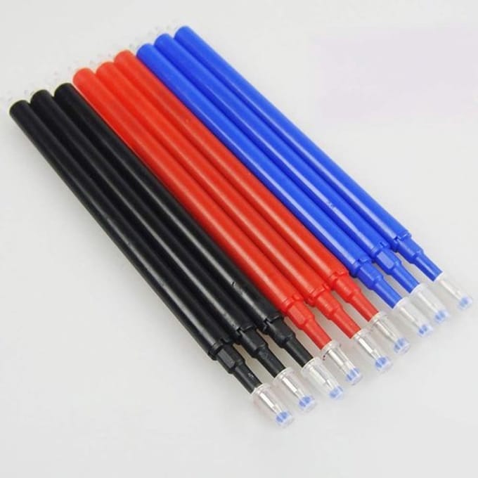 Dailygoody - Balpenvulling Uitwisbaar - Rollerpen 0,7 mm - Geschikt