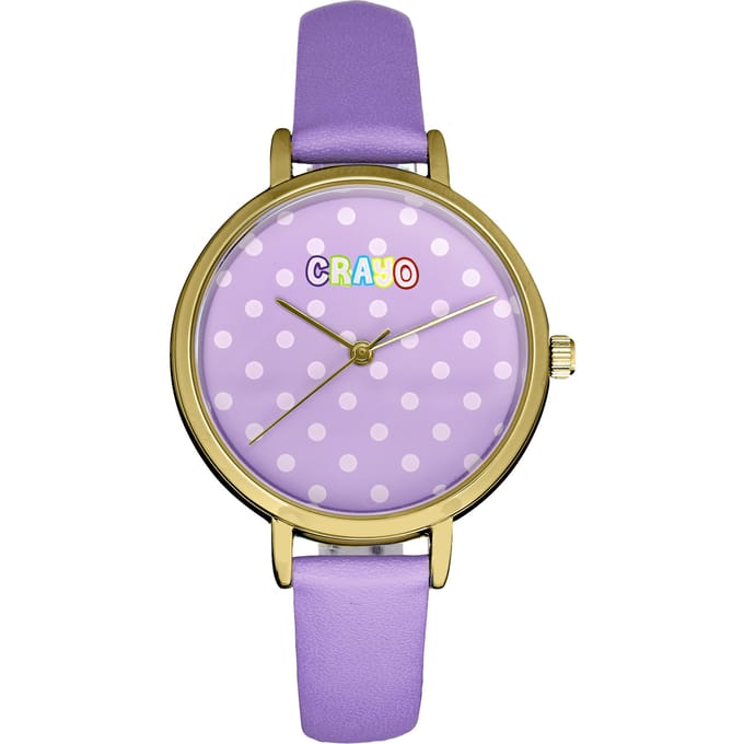 Horloge met Crayo Dot-band