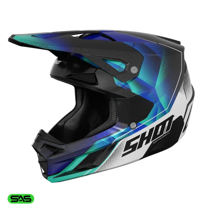 Shot Speed Olymp Motorcross helm voor jongeren -