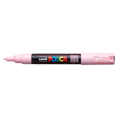 Posca marker met conische punt schrijfdikte extra-fijn lichtroze