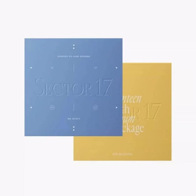 Album SEVENTEEN SECTOR 17 4e Album Heruitgave Versie SET