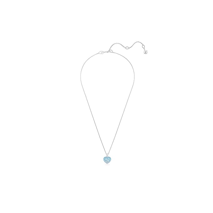 Swarovski Hyperbola Hanger Ketting Dames kettingen Zilver 5687624 Shopping Bag white