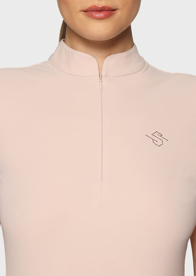 Traningstop Bella Crystal SS26 Powder Pink - S