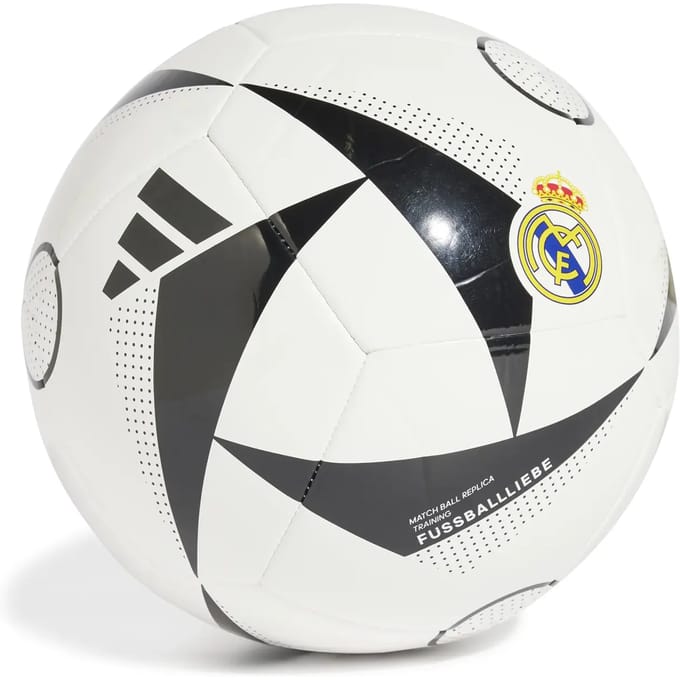 adidas Real Madrid Home Club Bal, Unisex witte Voetbal 5 wit