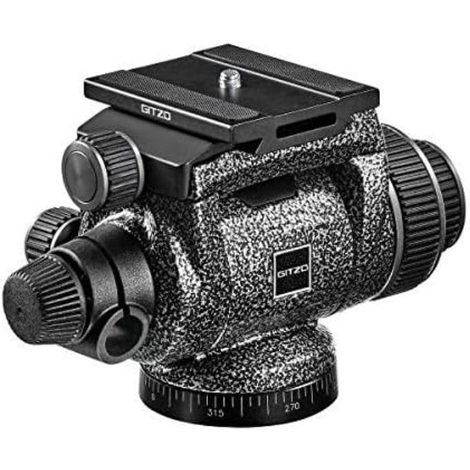 Tête fluide Gitzo GHF2W 2 voies noir