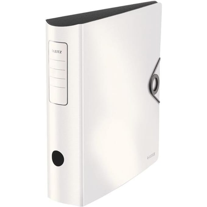Leitz Ordners Active Solid Din A4 Rugbreedte: 82 Mm Wit 2 Beugels 10471001