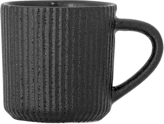 Bloomingville Espressomok aardewerk zwart Neri - 75ml