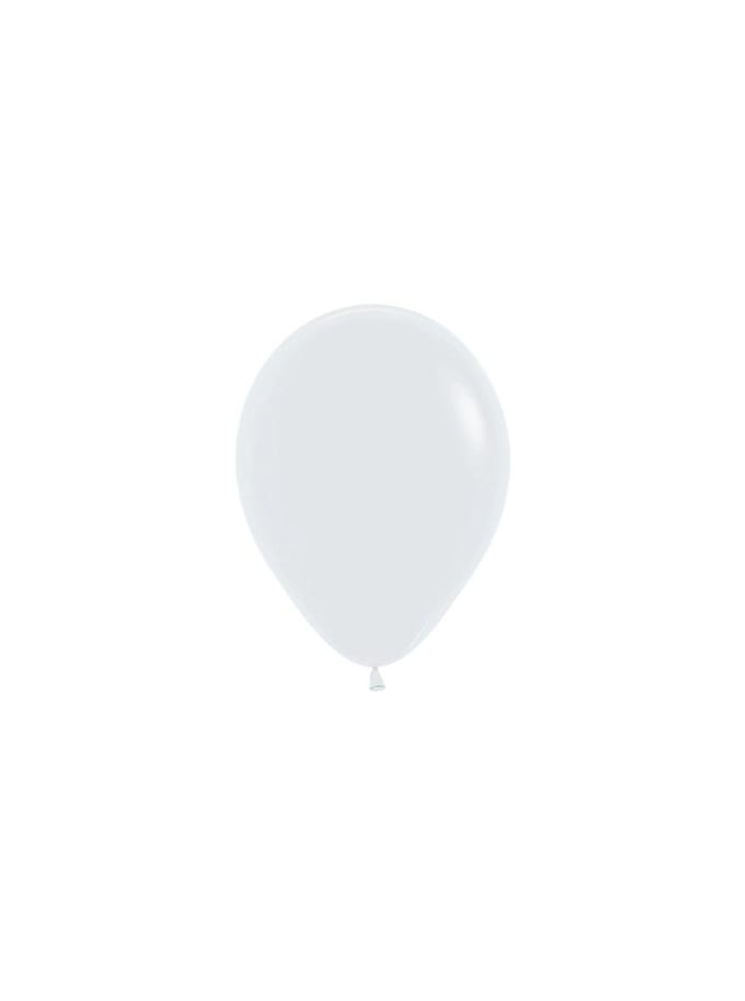 Sempertex Ballonnen Fashion White | 50 stuk | 5 inch | 13cm