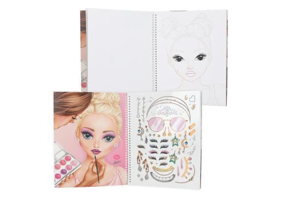 Top Model TOPModel make-up kleurboek Educatieve boeken (spelletjes en raadsels)