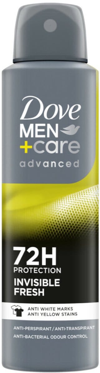 Dove Deodorant Men+ Care Invisible Fresh - 150 ml