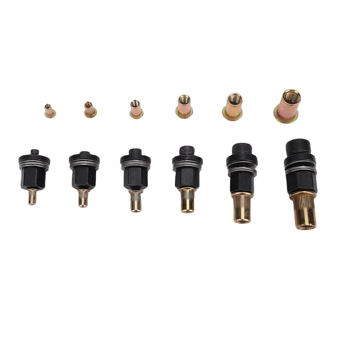 Handmatige Elektrische Klinknagelgereedschap Set M10 M8 M6 M5 M4 M3 Klinknagelgereedschap Adapters en Moeren voor Meubels Industrieel Gebruik