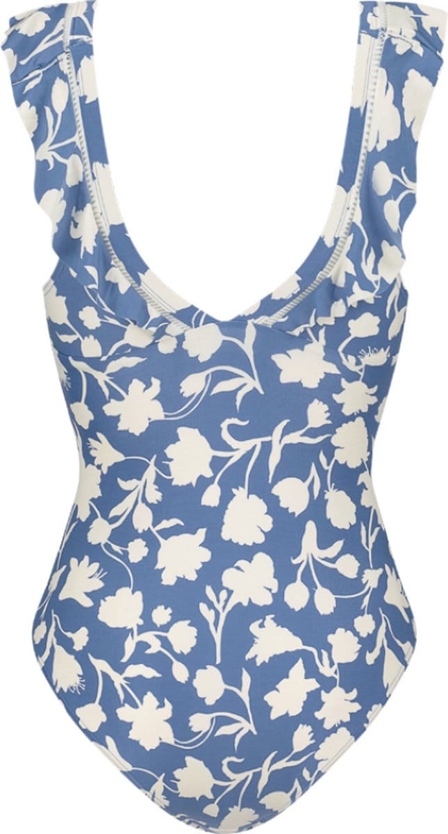 Beachlife  - Maat 75B - Flower Fest ruches badpak - dames