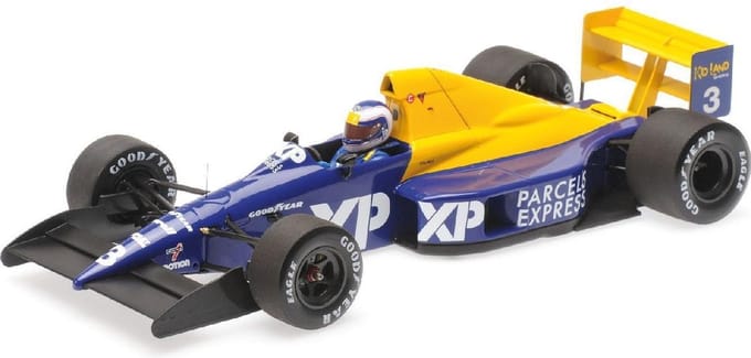 Tyrrell Ford 018 #3 French GP 1989 - 1:18 - Minichamps