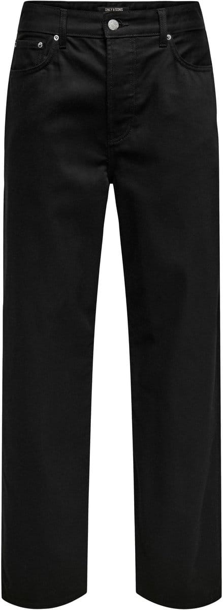 ONLY&SONS - ONSFADE LOOSE STAY BLACK 5396 AZG DNM - Heren - Jeans