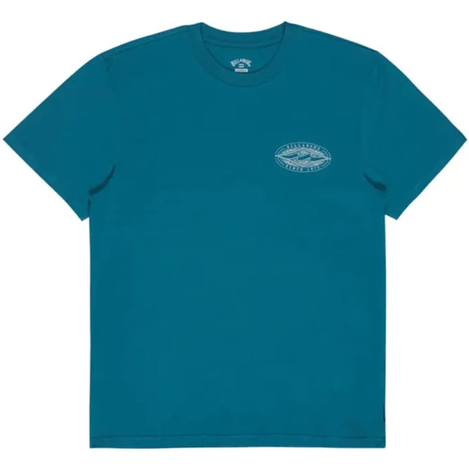 Billabong Diamond Vision T-shirt Met Korte Mouwen Blauw S Man