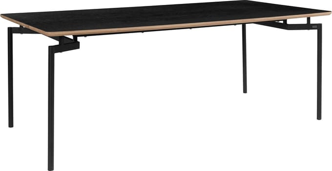 Aldo-Eettafel - 200 cm - Zwart
