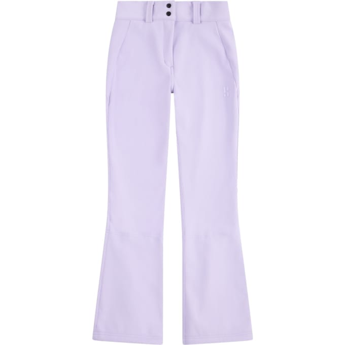 Poederbaas Skibroek Dames - Stretch Softshell Lila - Maat M